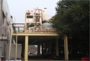 江陰申隆包裝材料有限公司，兩套小型復(fù)合溶劑回收設(shè)備對接4臺復(fù)合機(jī)